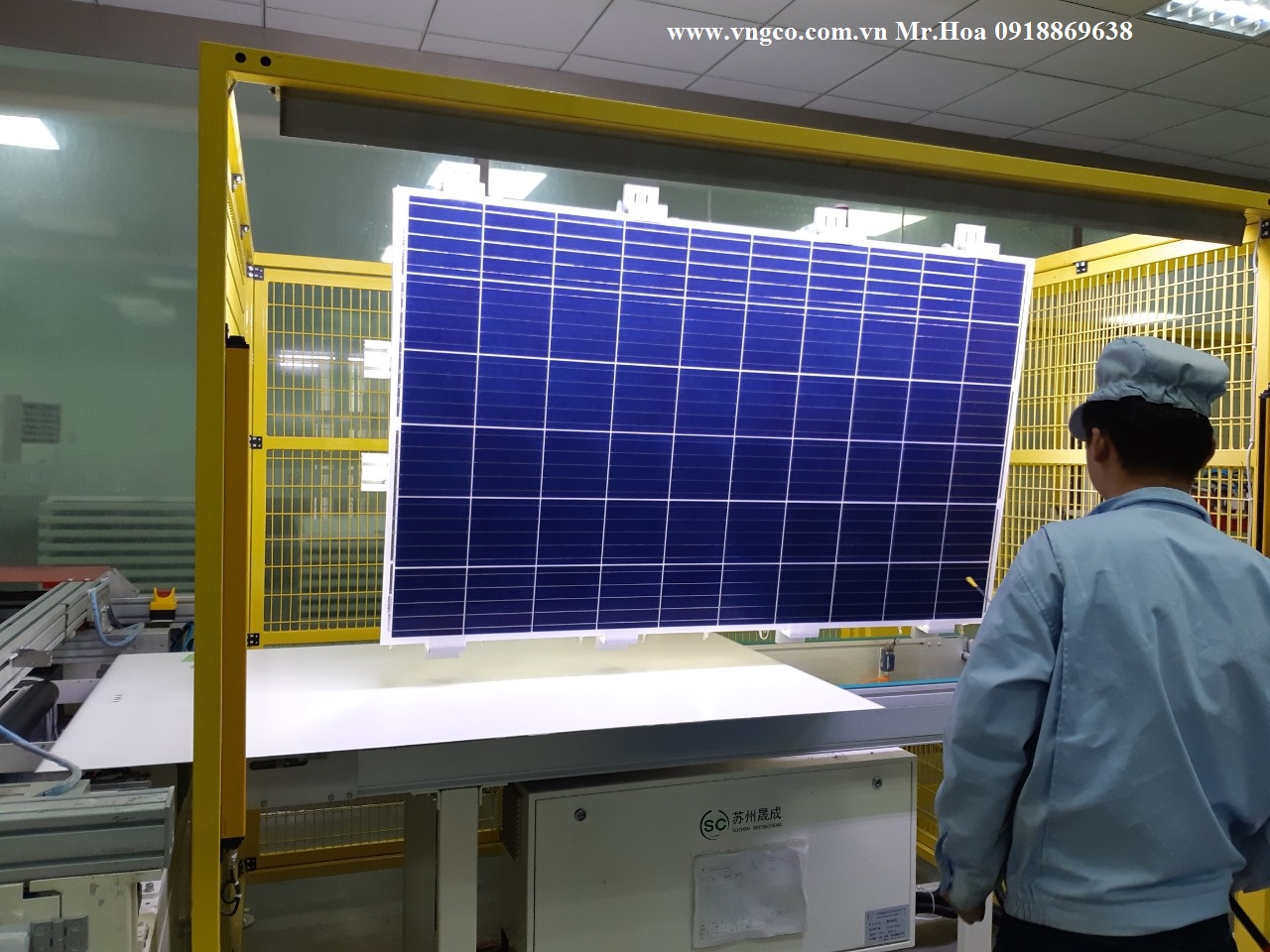 Cán bộ VNG thăm quan Nhà máy Leapton Solar 6