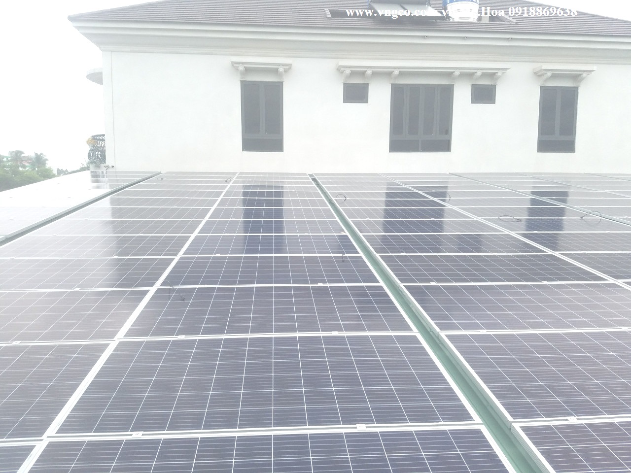 Cung cấp lắp đặt dự án năng lượng mặt trời hòa lưới 100kW 1
